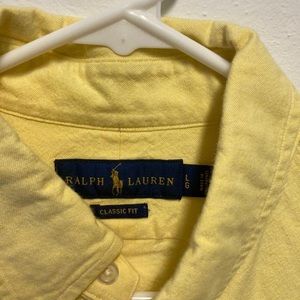 Bright Yellow Long Sleeved Shirt